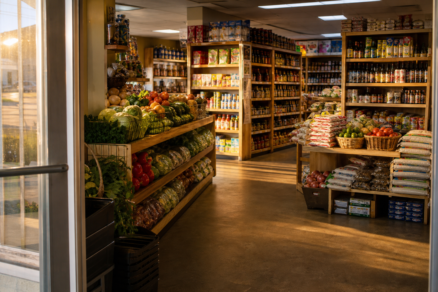 Enhanced view into the A-Z International Fine Foods market entrance